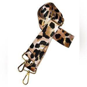 Boutique Animal Print Replacement “Guitar” Strap for Handbag - NWT